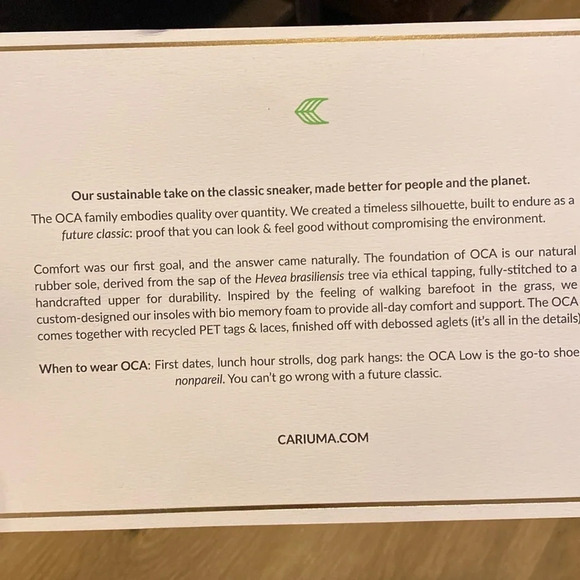 Unisex Cariuma OCA low mystic gray in canvas Men’s 8.5 Women’s 10 - Picture 13 of 14